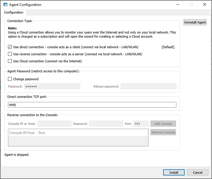 Configurar y empezar a supervisar a los empleados