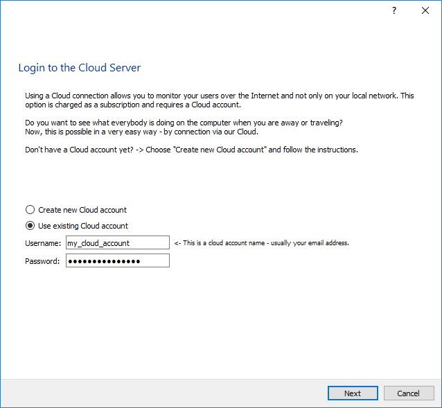 Activer cloud account