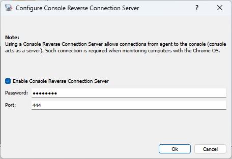 Configure Reverse Connection