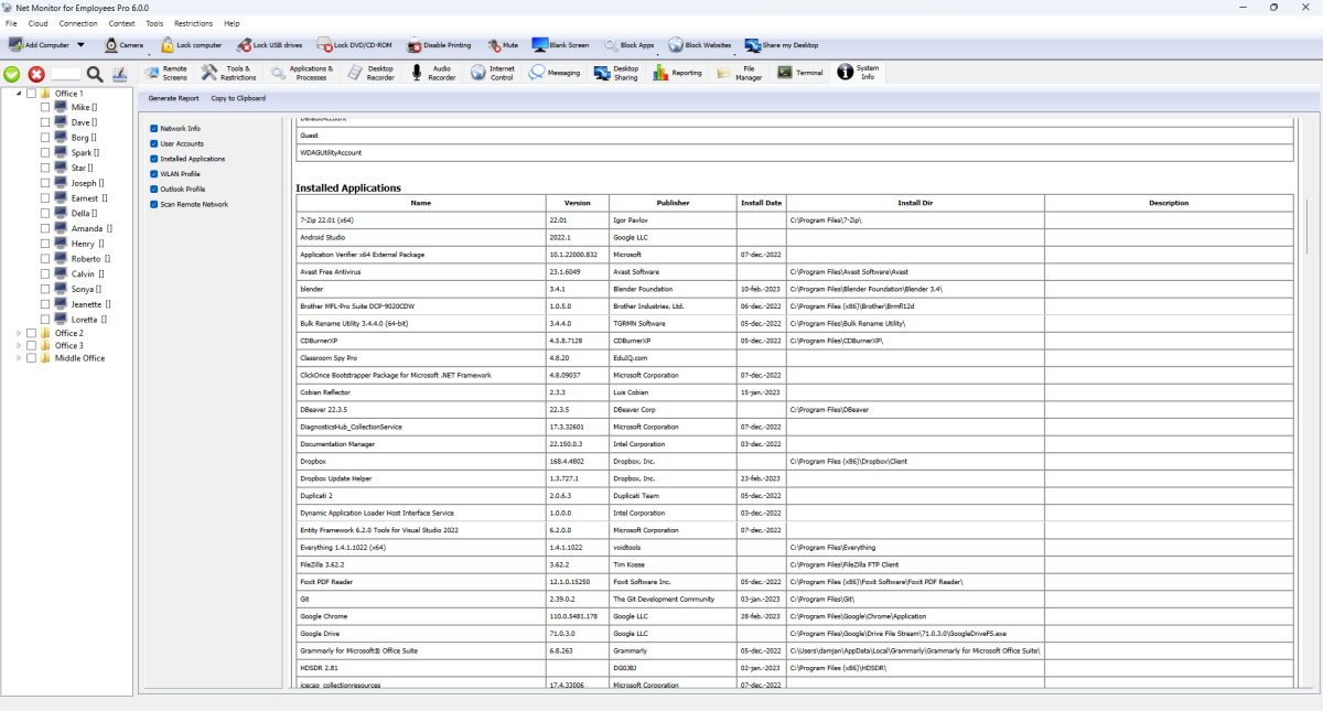 System Information