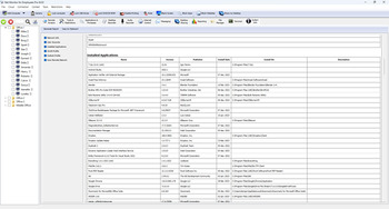 dapatkan informasi sistem akun pengguna, perangkat lunak yang diinstal, profil WLAN, profil Outlook