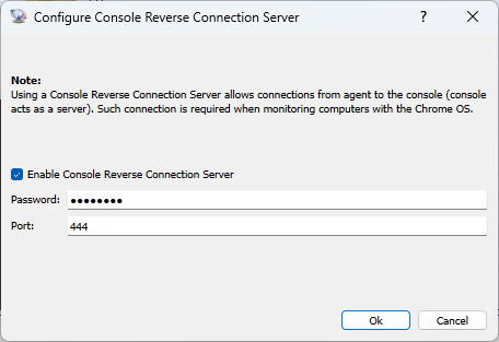 ترتیب دیں Reverse Connection
